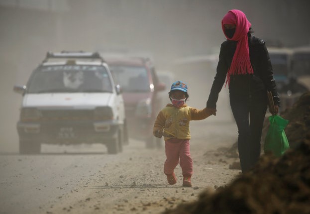 Can you beat air pollution with masks