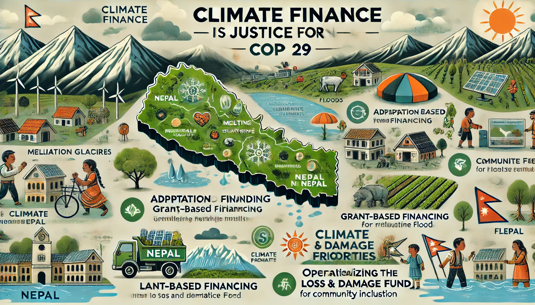 Nepal’s Call at COP 29: Pay Up for Climate Justice, Build Resilient Futures